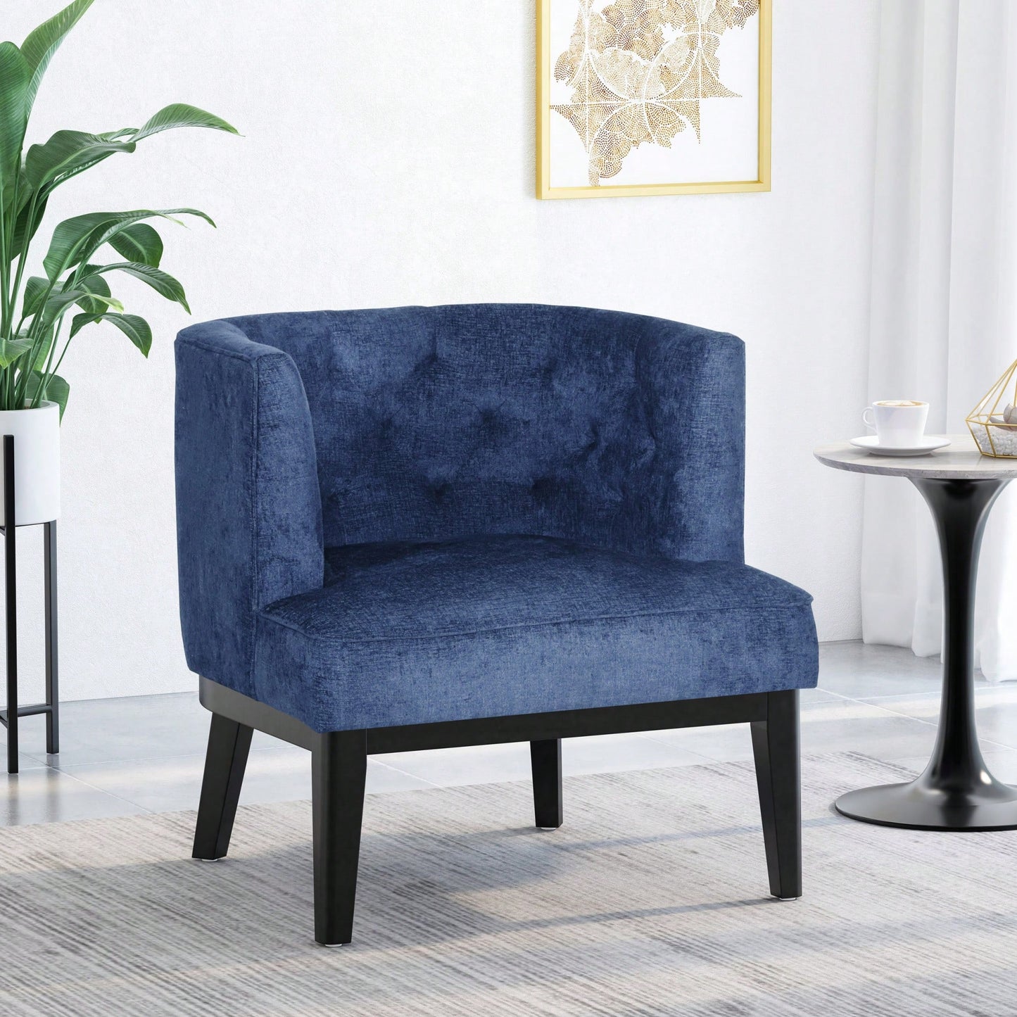 Elegant Modern Accent Chair For Living Room Or Bedroom Comfort And Style