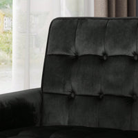 Modern Tufted Back Comfy Arm Chair For Living Room Bedroom And Study