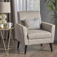 Elegant Modern Club Chair For Stylish Living Room Seating