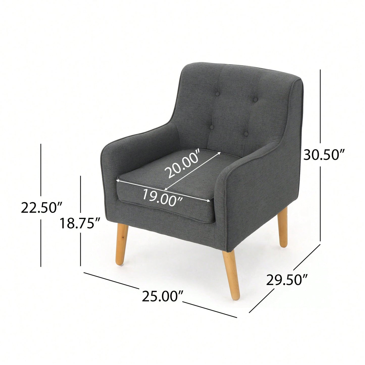 Comfortable And Stylish Ergonomic Armchair For Home And Office Use