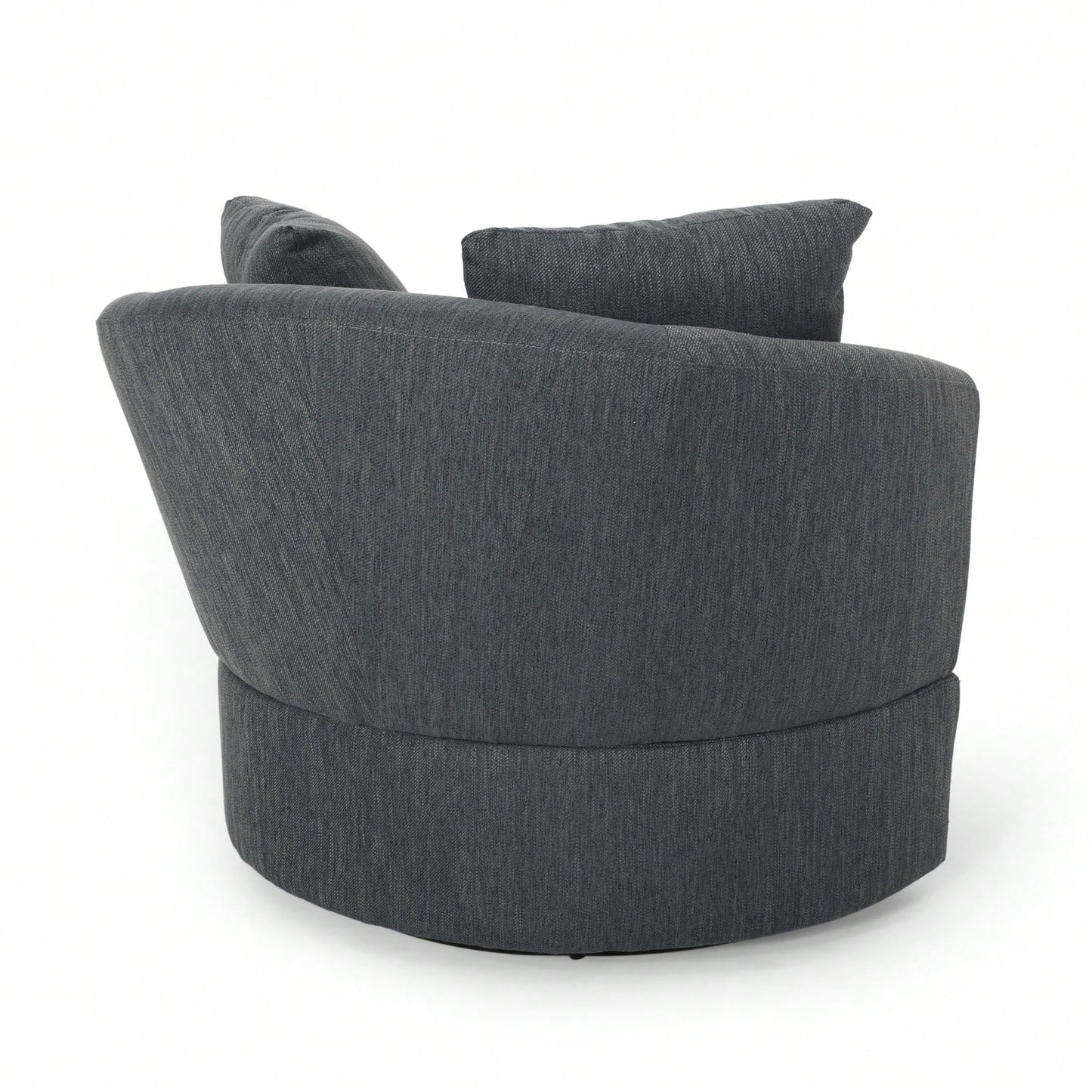 Luxurious Modern Swivel Club Chair For Stylish Living Room Seating