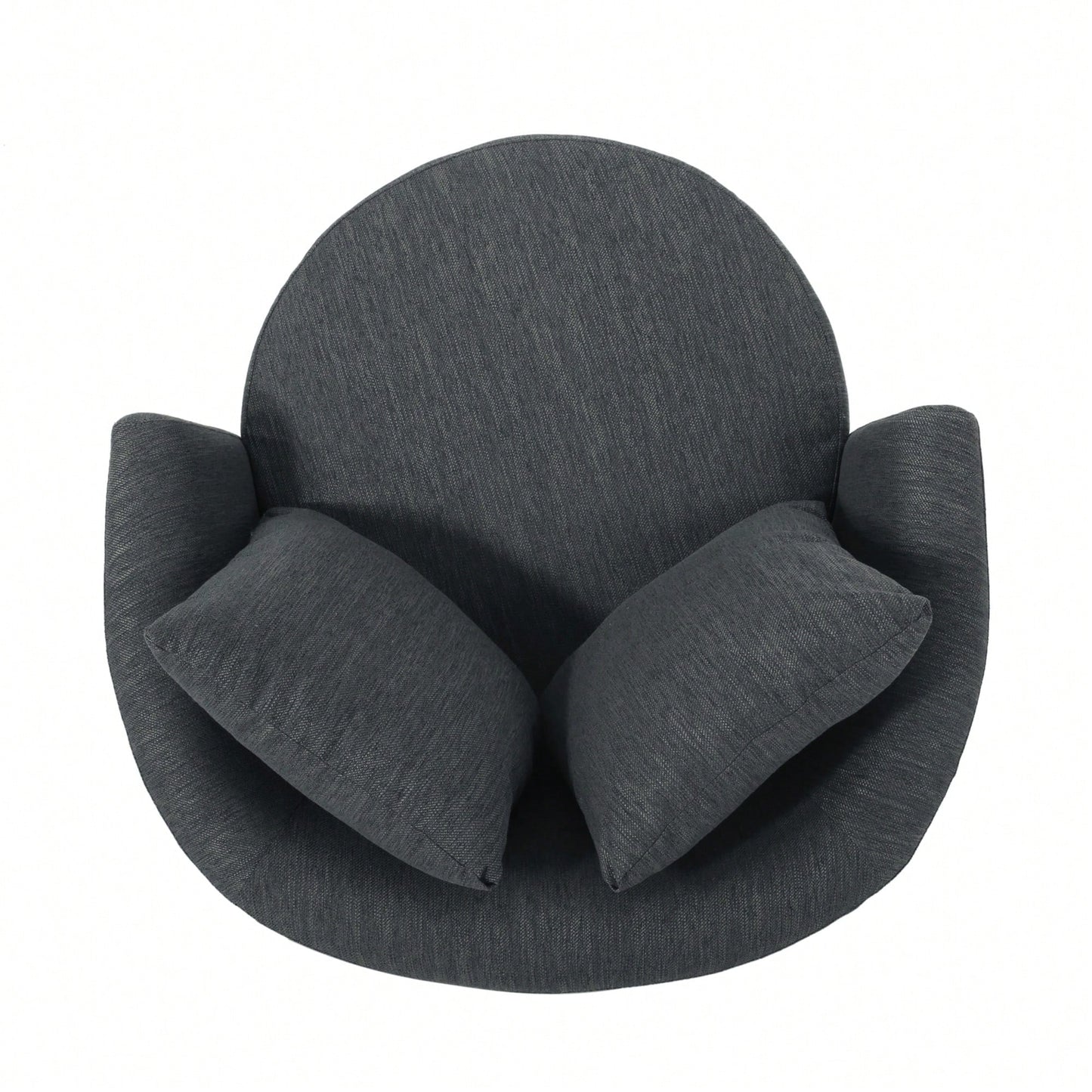 Luxurious Modern Swivel Club Chair For Stylish Living Room Seating