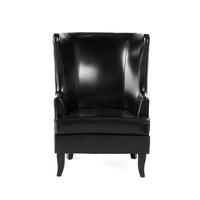 Elegant High-Back Wing Chair For Timeless Home Decor And Comfort