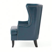 Elegant High-Back Wing Chair For Timeless Home Decor And Comfort