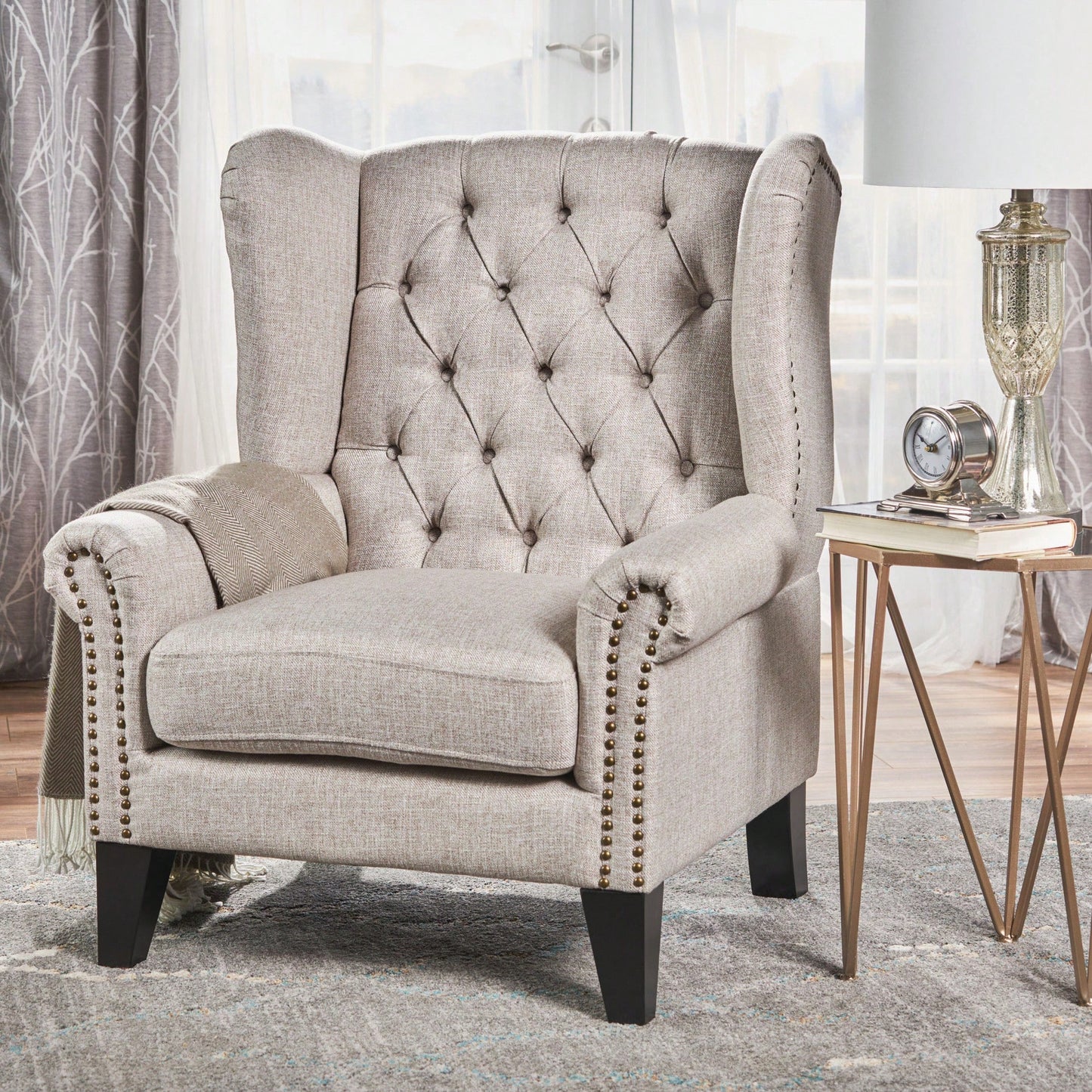 Elegant Modern Accent Chair For Living Room Or Bedroom Comfort And Style