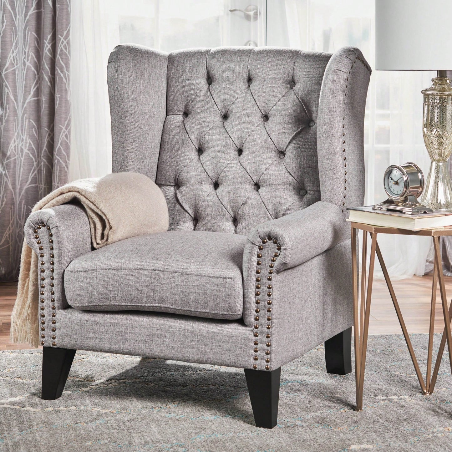 Elegant Modern Accent Chair For Living Room Or Bedroom Comfort And Style