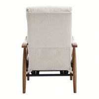 Modern Wood Frame Accent Lounge Chair For Living Room Comfort