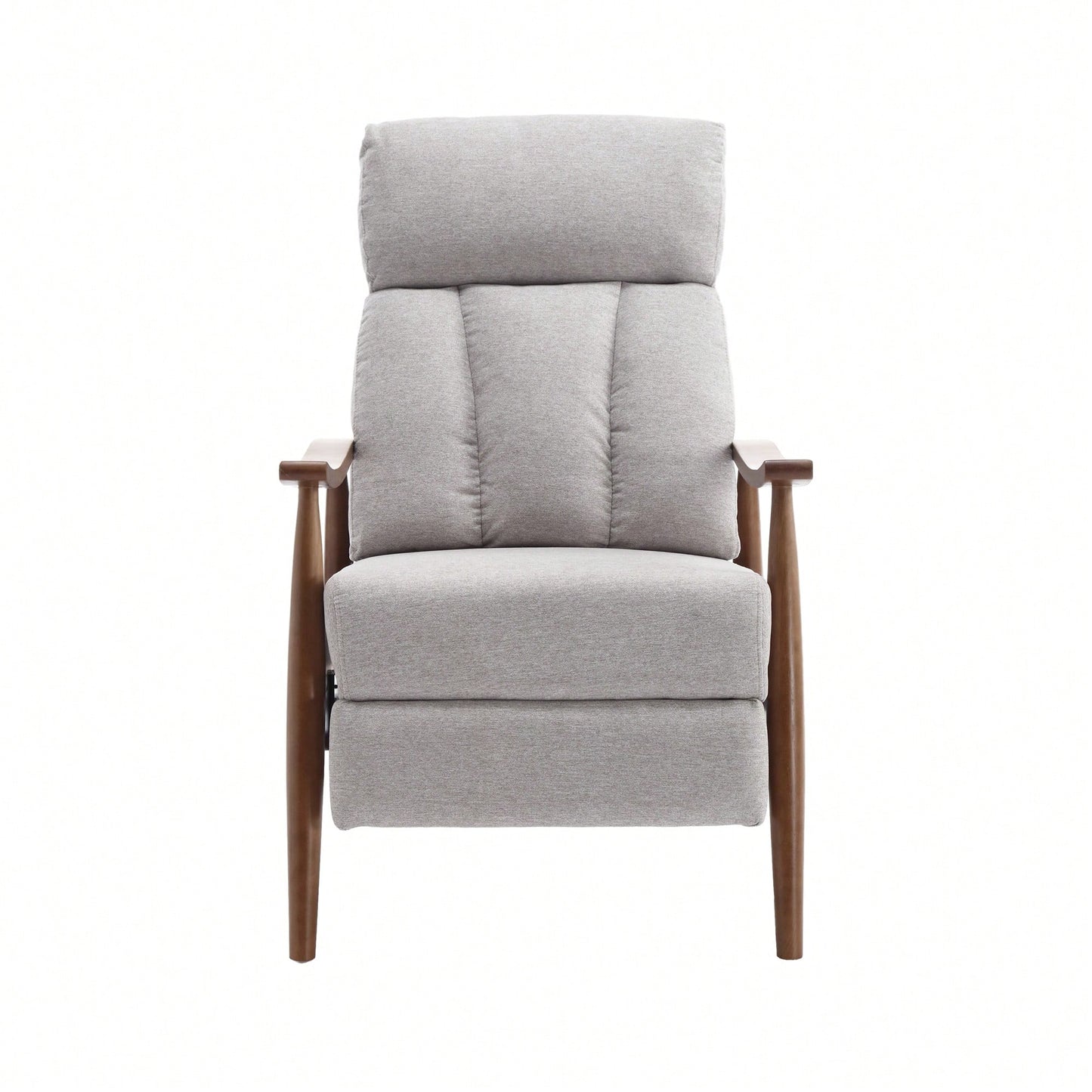 Modern Wood Frame Accent Lounge Chair For Living Room Comfort