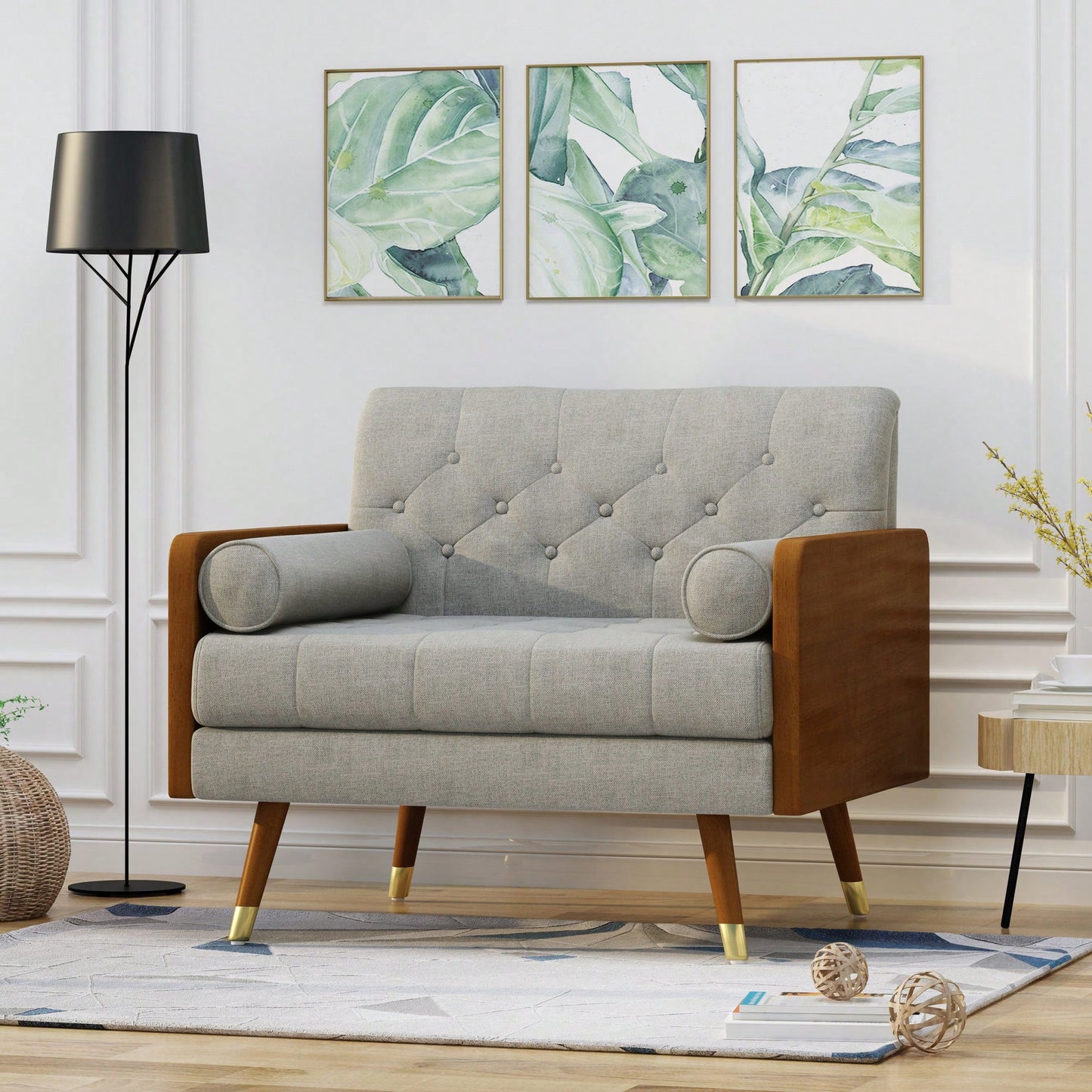 Elegant Modern Club Chair For Stylish Living Room Seating