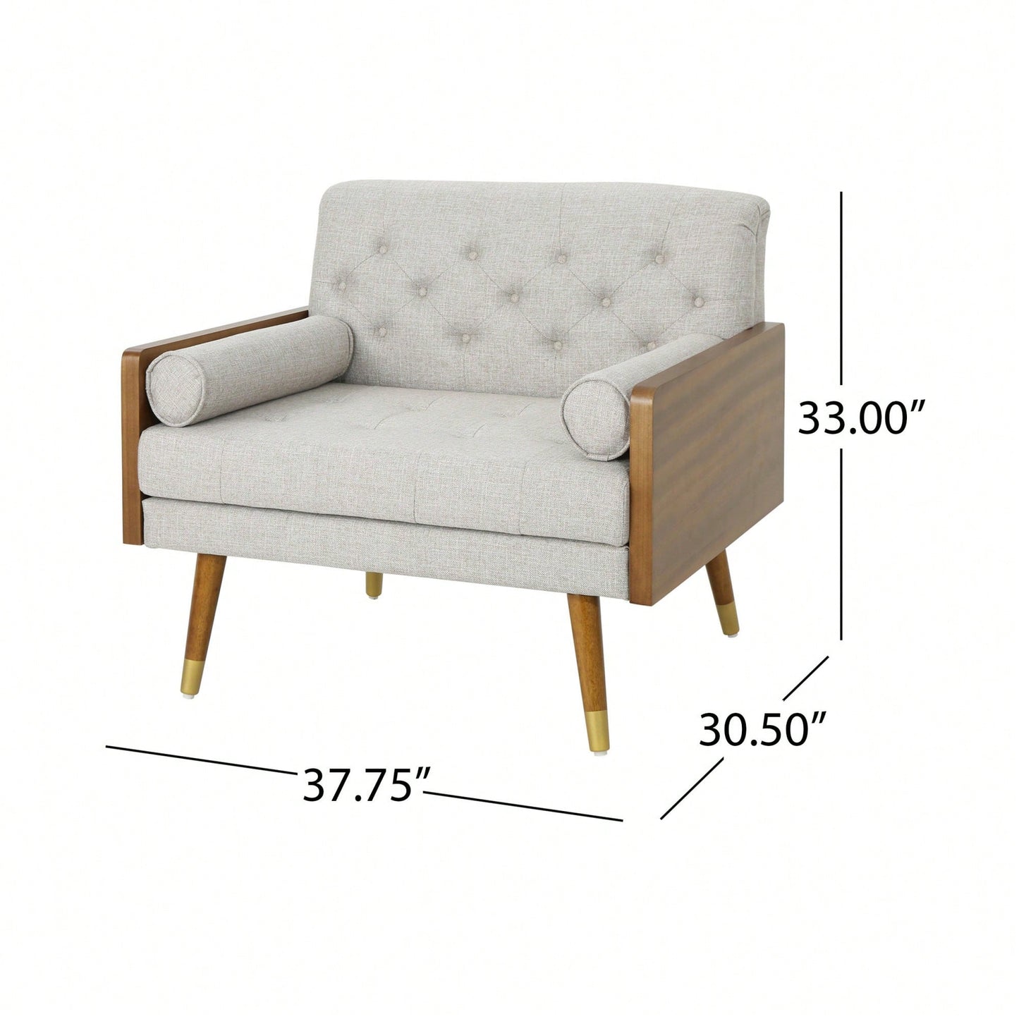 Elegant Modern Club Chair For Stylish Living Room Seating