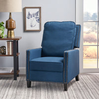 27.5 Inch Wide Manual Recliner Chair For Living Room Comfort And Relaxation