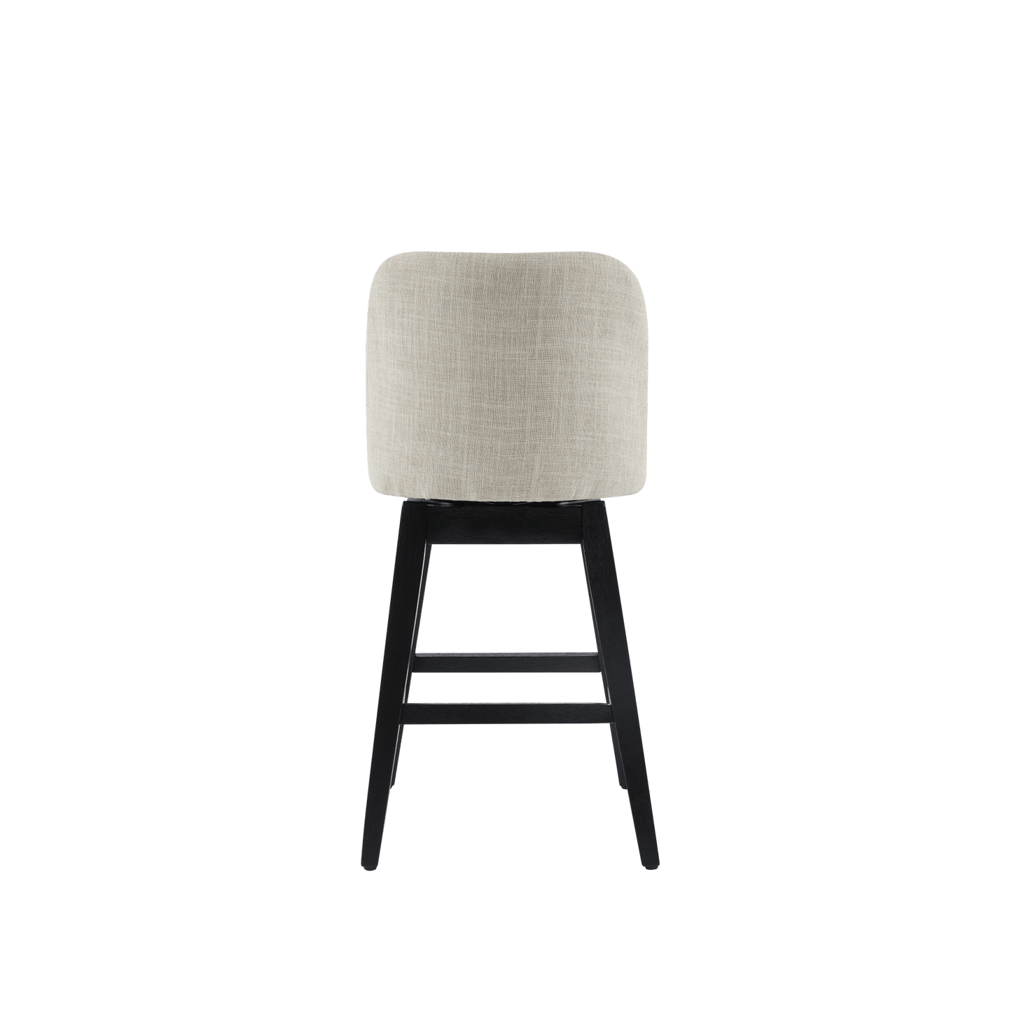 Set Of 2 Adjustable 360 Swivel Counter Stool With Comfortable Cushion And Modern Design For Kitchen Or Bar Use