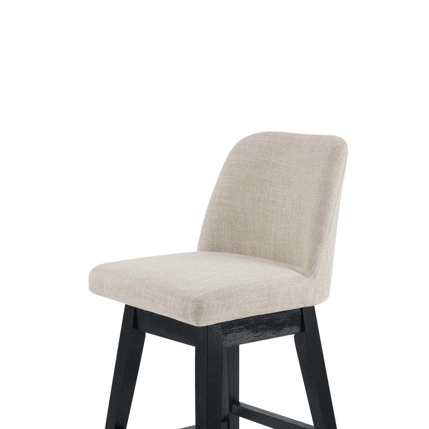 Set Of 2 Adjustable 360 Swivel Counter Stool With Comfortable Cushion And Modern Design For Kitchen Or Bar Use