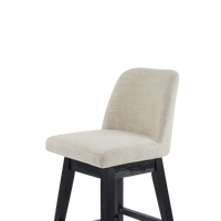 Set Of 2 Adjustable 360 Swivel Counter Stool With Comfortable Cushion And Modern Design For Kitchen Or Bar Use