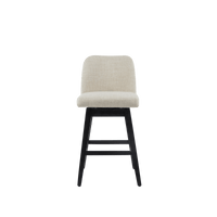 Set Of 2 Adjustable 360 Swivel Counter Stool With Comfortable Cushion And Modern Design For Kitchen Or Bar Use