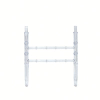 Elegant Transparent Bamboo Chair For Weddings And Parties