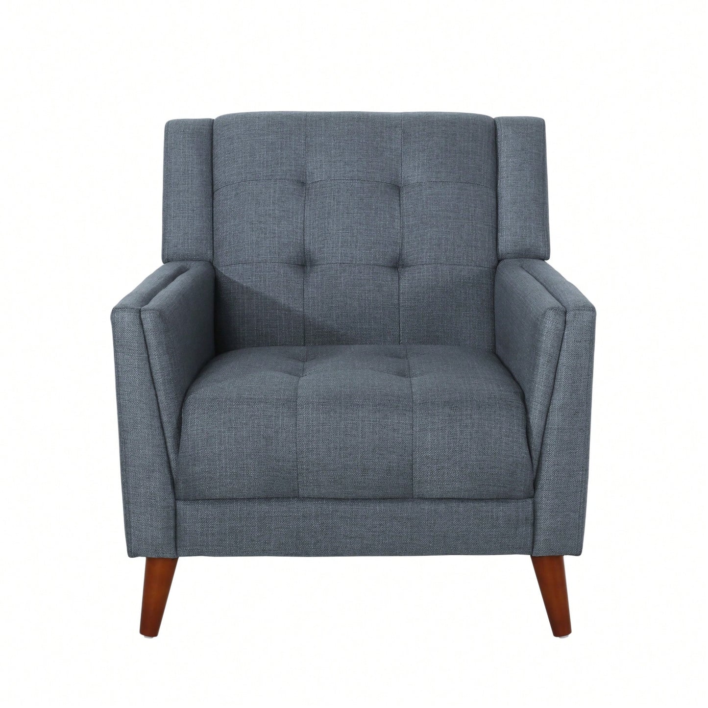 Cozy Modern Upholstered Armchair For Living Room Or Bedroom Decor