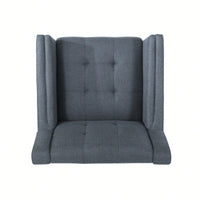 Cozy Modern Upholstered Armchair For Living Room Or Bedroom Decor