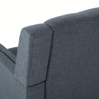 Cozy Modern Upholstered Armchair For Living Room Or Bedroom Decor