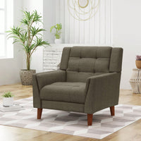 Stylish Mid-Century Armchair For Living Room Or Office Decor