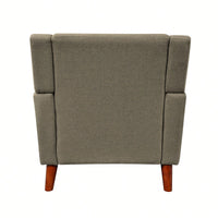 Stylish Mid-Century Armchair For Living Room Or Office Decor