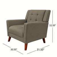 Stylish Mid-Century Armchair For Living Room Or Office Decor