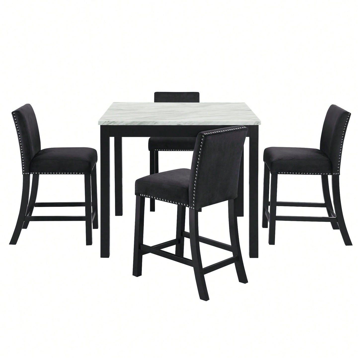 Stylish Grey Dining Chair Set Of Four For Modern Interiors