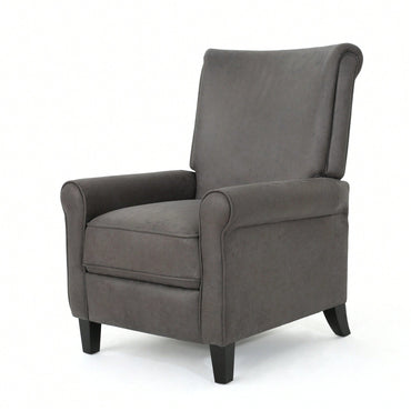 Comfortable Manual Recliner Chair For Relaxation And Support In Living Room Or Home Theater