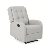 24.75 Inch Wide Manual Recliner Chair For Ultimate Comfort And Relaxation