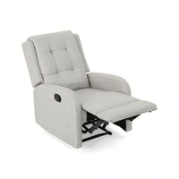 24.75 Inch Wide Manual Recliner Chair For Ultimate Comfort And Relaxation