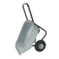 Heavy-Duty Two-Wheeled Garden Cart With 10-Inch Pneumatic Wheels For Easy Transport