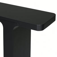 Elegant Acacia Veneer Entryway Table For Hallway Foyer Living Room And Corridor