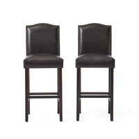 Stylish And Comfortable High-Back Barstool For Modern Home Decor