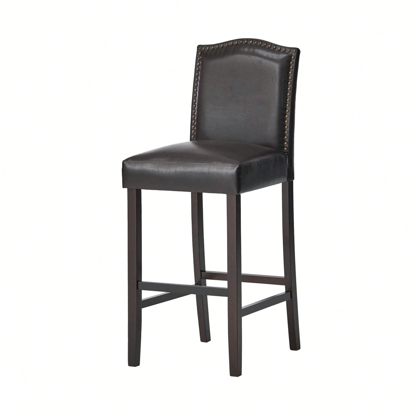 Stylish And Comfortable High-Back Barstool For Modern Home Decor