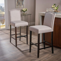 Stylish And Comfortable High-Back Barstool For Modern Home Decor