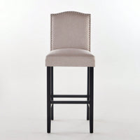 Stylish And Comfortable High-Back Barstool For Modern Home Decor