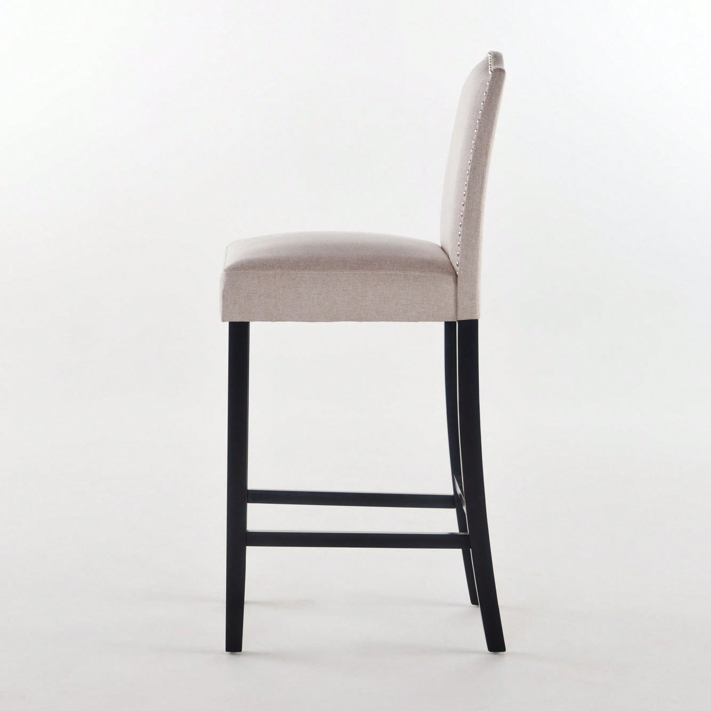 Stylish And Comfortable High-Back Barstool For Modern Home Decor