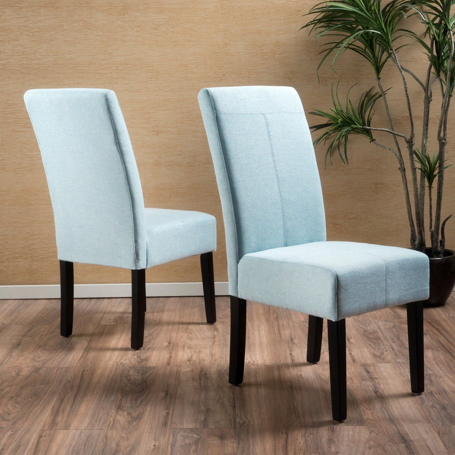 Set Of 2 Modern KD Dining Chairs For Stylish Home Decor