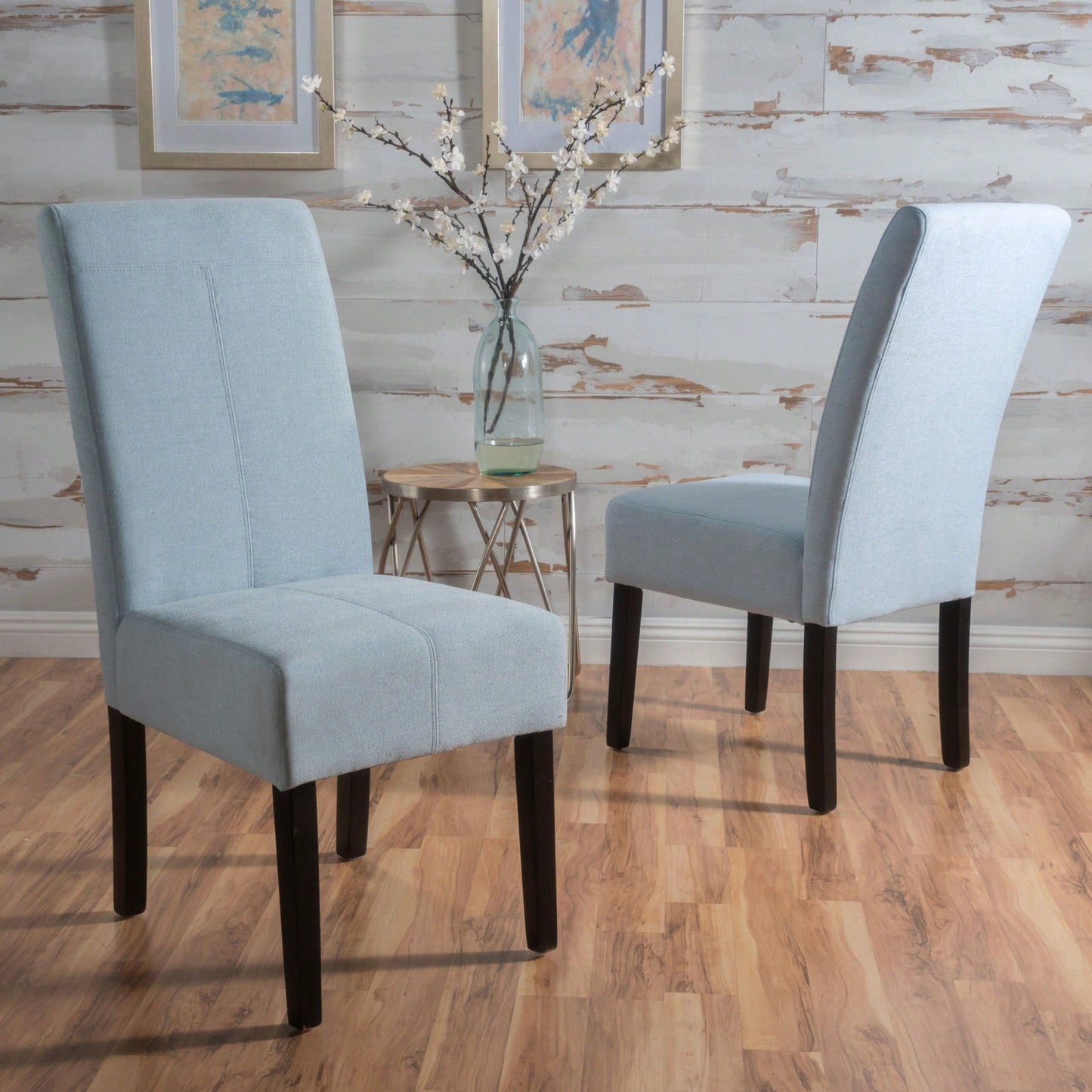 Set Of 2 Modern KD Dining Chairs For Stylish Home Decor