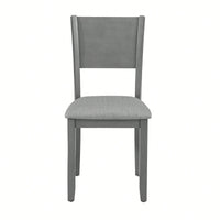 Padded Gray Dining Chairs Set Of 4 For Kitchen And Dining Room Use