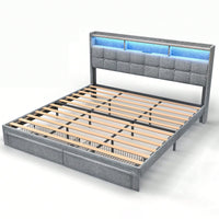 Luxury King Size Bed With Classic Design And Comfortable Mattress