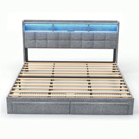 Luxury King Size Bed With Classic Design And Comfortable Mattress