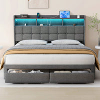 Luxury King Size Bed With Classic Design And Comfortable Mattress