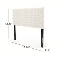 Elegant Upholstered Headboard With Modern Design For Stylish Bedrooms