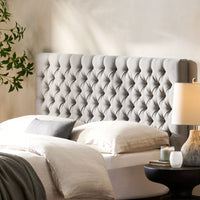 Elegant Upholstered Headboard With Modern Design For Stylish Bedrooms