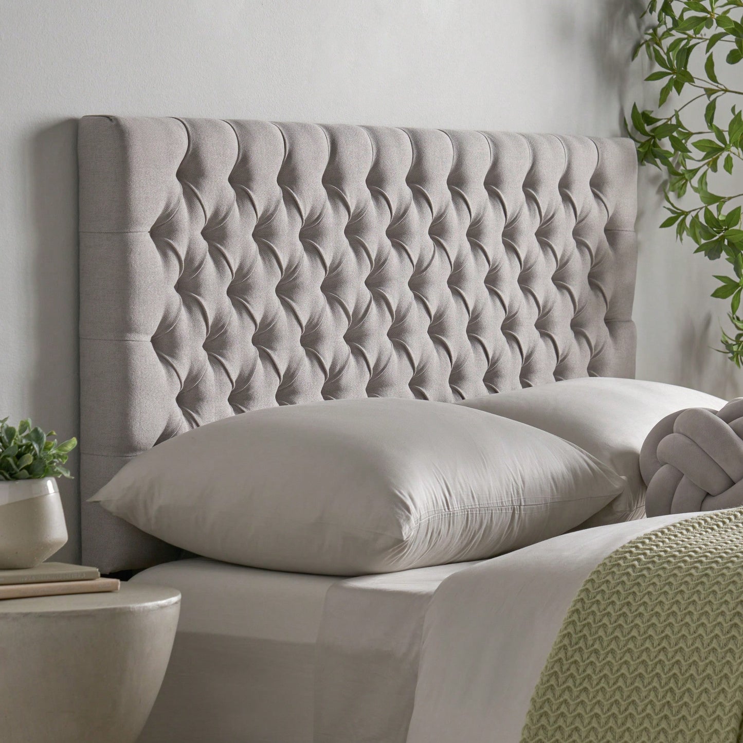 Elegant Upholstered Headboard With Modern Design For Stylish Bedrooms