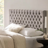 Elegant Upholstered Headboard With Modern Design For Stylish Bedrooms