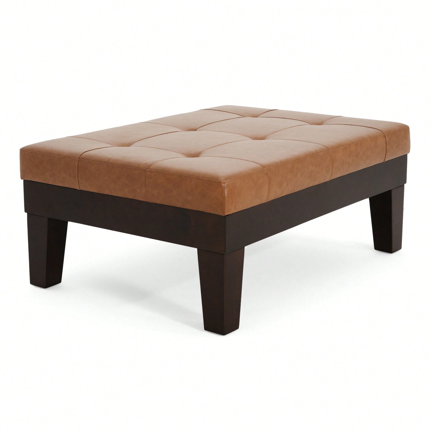 Stylish Storage Ottoman With Drawer For Living Room And Bedroom Decor