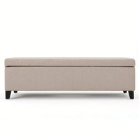 Elegant Storage Ottoman With Versatile Seating And Stylish Design For Home Organization