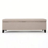Elegant Storage Ottoman With Versatile Seating And Stylish Design For Home Organization